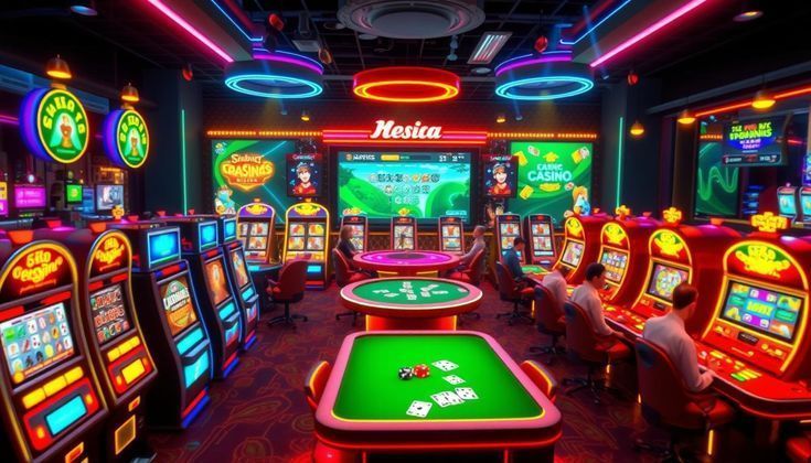 Lucky Legends آن لائن کیسینو میں اصل گیمز